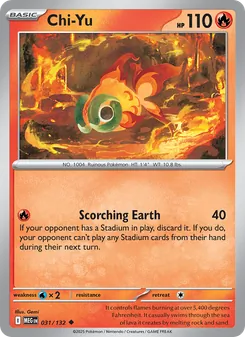 Chi-Yu (Mega Evolution #031)