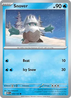Snover (Mega Evolution #035)