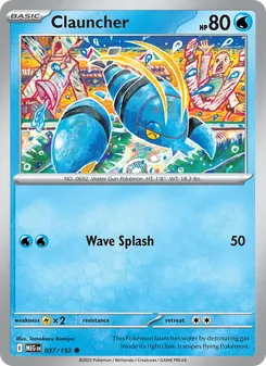 Clauncher (Mega Evolution #037)