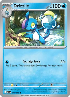 Drizzile (Mega Evolution #040)