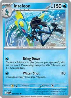 Inteleon (Mega Evolution #041)