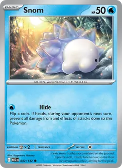 Snom (Mega Evolution #042)