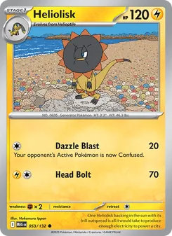 Heliolisk (Mega Evolution #053)