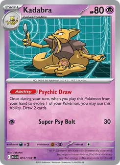 Kadabra (Mega Evolution #055)