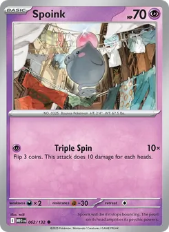 Spoink (Mega Evolution #062)