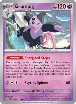 Grumpig (Mega Evolution #063)