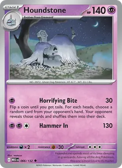Houndstone (Mega Evolution #066)