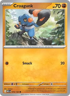 Croagunk (Mega Evolution #078)