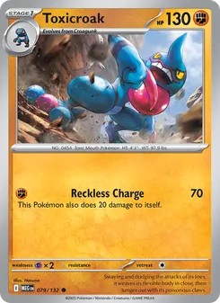 Toxicroak (Mega Evolution #079)