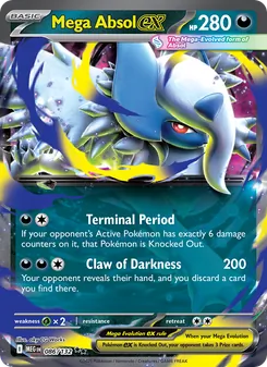 Mega Absol ex (Mega Evolution #086)