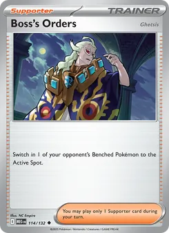 Boss's Orders (Mega Evolution #114)