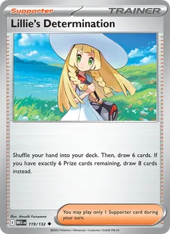 Lillie's Determination (Mega Evolution #119)