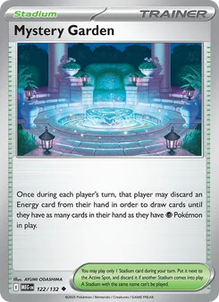 Mystery Garden (Mega Evolution #122)