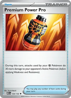 Premium Power Pro (Mega Evolution #124)