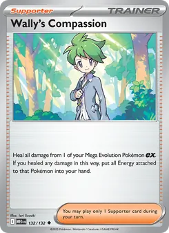 Wally's Compassion (Mega Evolution #132)