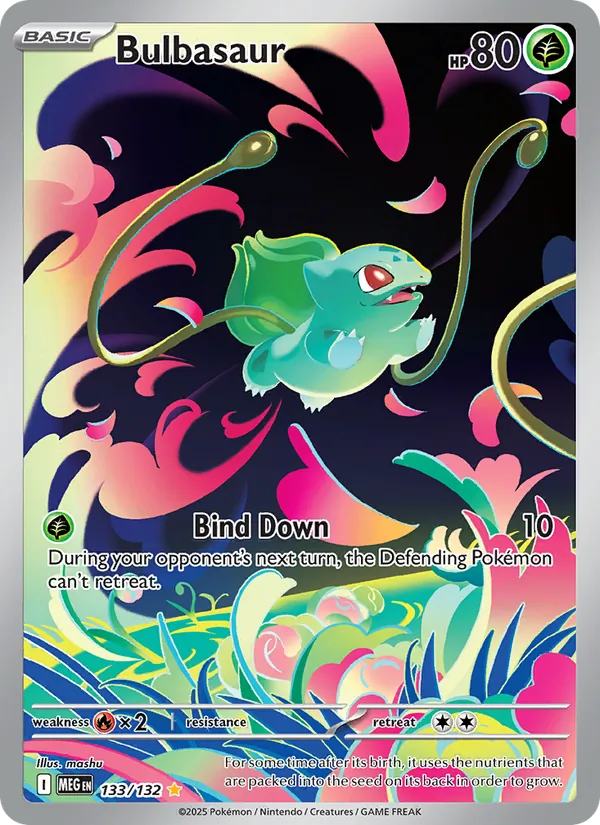 Bulbasaur — Mega Evolution #133 (Pokémon TCG card)