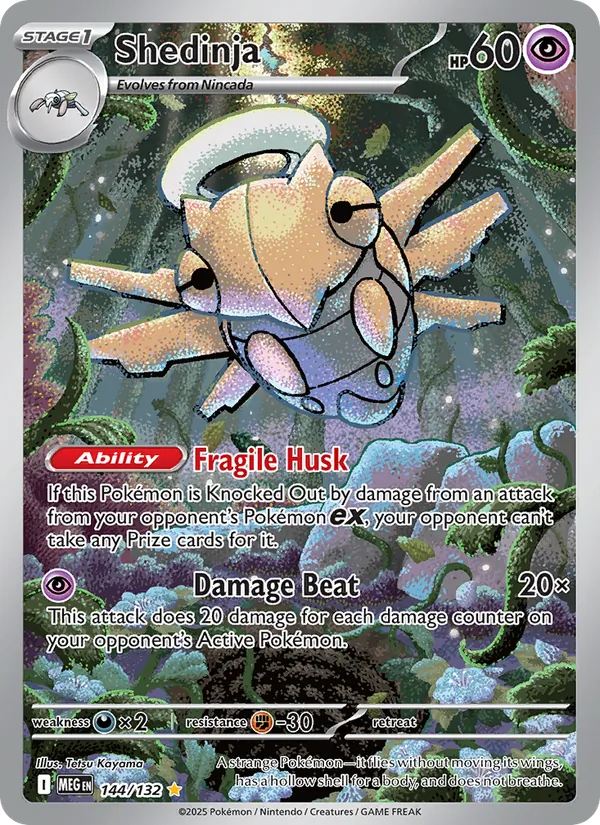 Shedinja — Mega Evolution #144 (Pokémon TCG card)