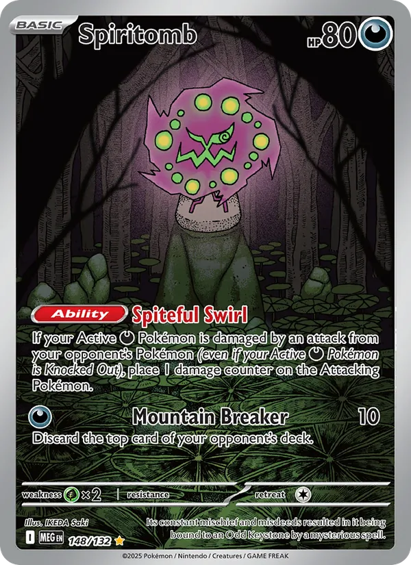 Spiritomb — Mega Evolution #148 (Pokémon TCG card)