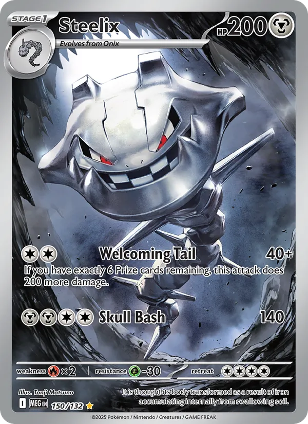 Steelix — Mega Evolution #150 (Pokémon TCG card)