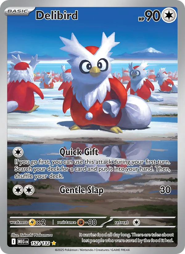 Delibird — Mega Evolution #152 (Pokémon TCG card)