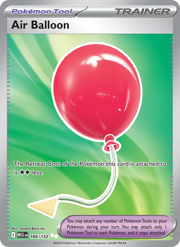 Air Balloon — Mega Evolution #166 (Pokémon TCG card)