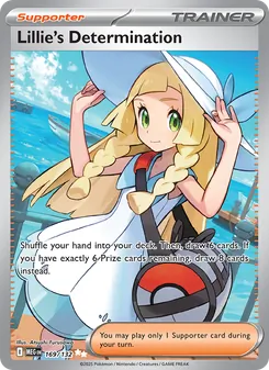 Lillie's Determination (Mega Evolution #169)