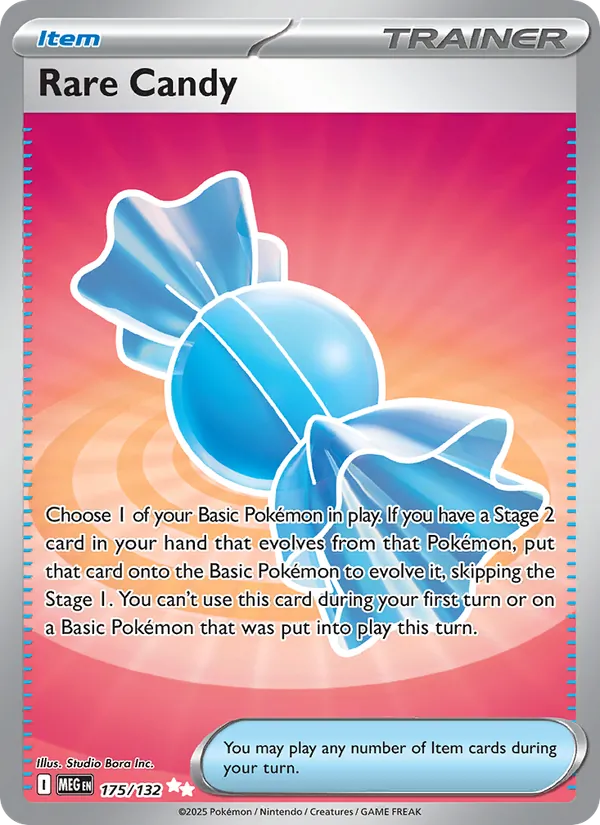 Rare Candy — Mega Evolution #175 (Pokémon TCG card)