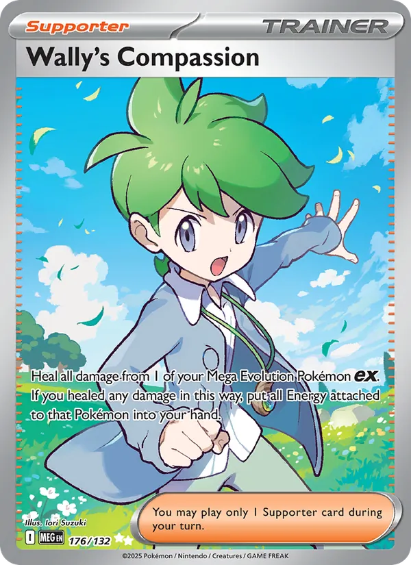 Wally's Compassion — Mega Evolution #176 (Pokémon TCG card)