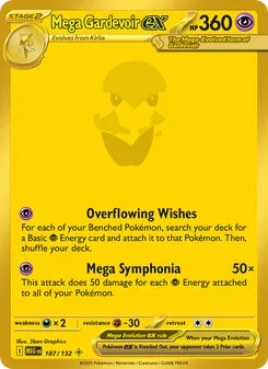 Mega Gardevoir ex (Mega Evolution #187)