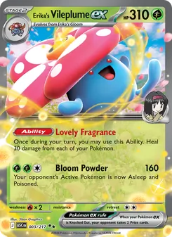 Erika's Vileplume ex (Ascended Heroes #003)
