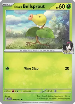Erika's Bellsprout (Ascended Heroes #004)