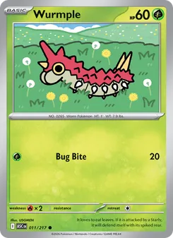 Wurmple (Ascended Heroes #011)