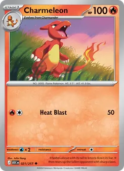 Charmeleon (Ascended Heroes #021)