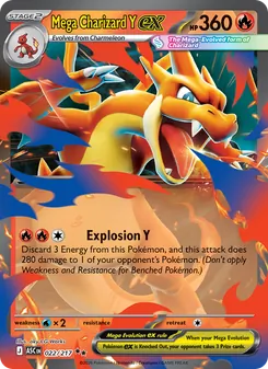 Mega Charizard Y ex (Ascended Heroes #022)