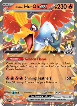Ethan's Ho-Oh ex (Ascended Heroes #026)