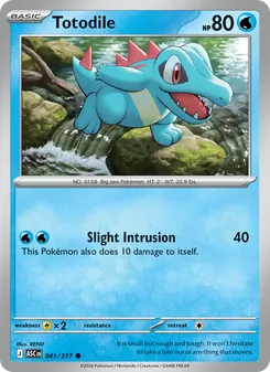 Totodile (Ascended Heroes #041)