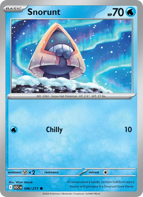 Snorunt — Ascended Heroes #046 (Pokémon TCG card)