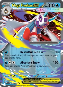 Mega Froslass ex (Ascended Heroes #047)