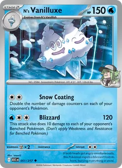 N's Vanilluxe (Ascended Heroes #051)