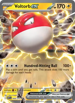 Voltorb ex (Ascended Heroes #058)