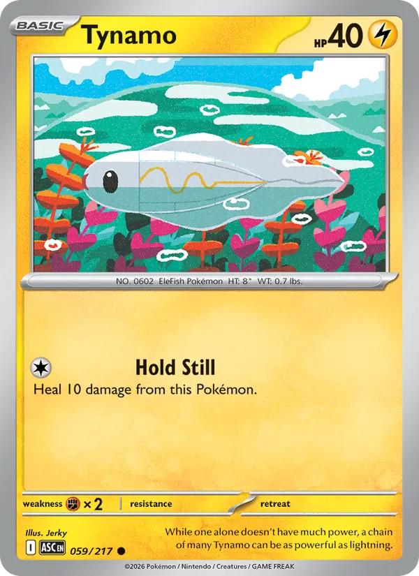 Tynamo — Ascended Heroes #059 (Pokémon TCG card)