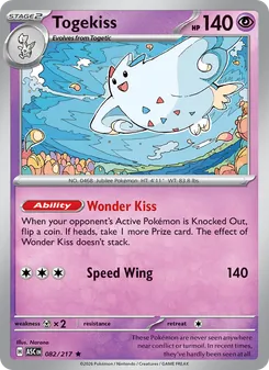 Togekiss (Ascended Heroes #082)