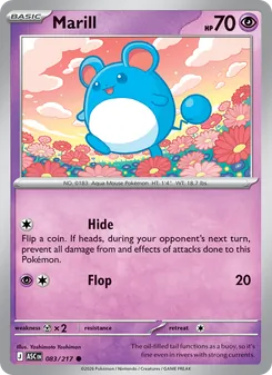 Marill (Ascended Heroes #083)