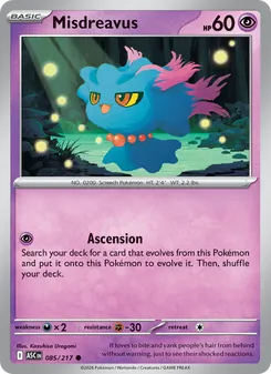 Misdreavus (Ascended Heroes #085)