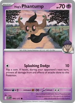 Hop's Phantump (Ascended Heroes #095)