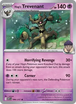 Hop's Trevenant (Ascended Heroes #096)
