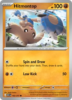 Hitmontop (Ascended Heroes #102)
