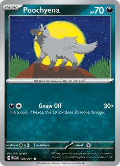 Poochyena (Ascended Heroes #128)