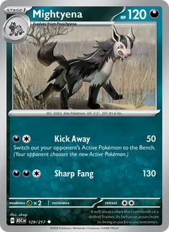 Mightyena (Ascended Heroes #129)