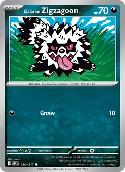 Galarian Zigzagoon (Ascended Heroes #130)